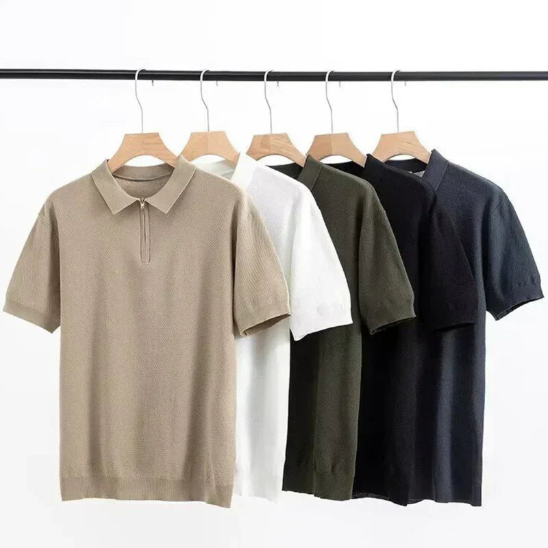 Savrani™ | Polo mit Reißverschluss Marbella