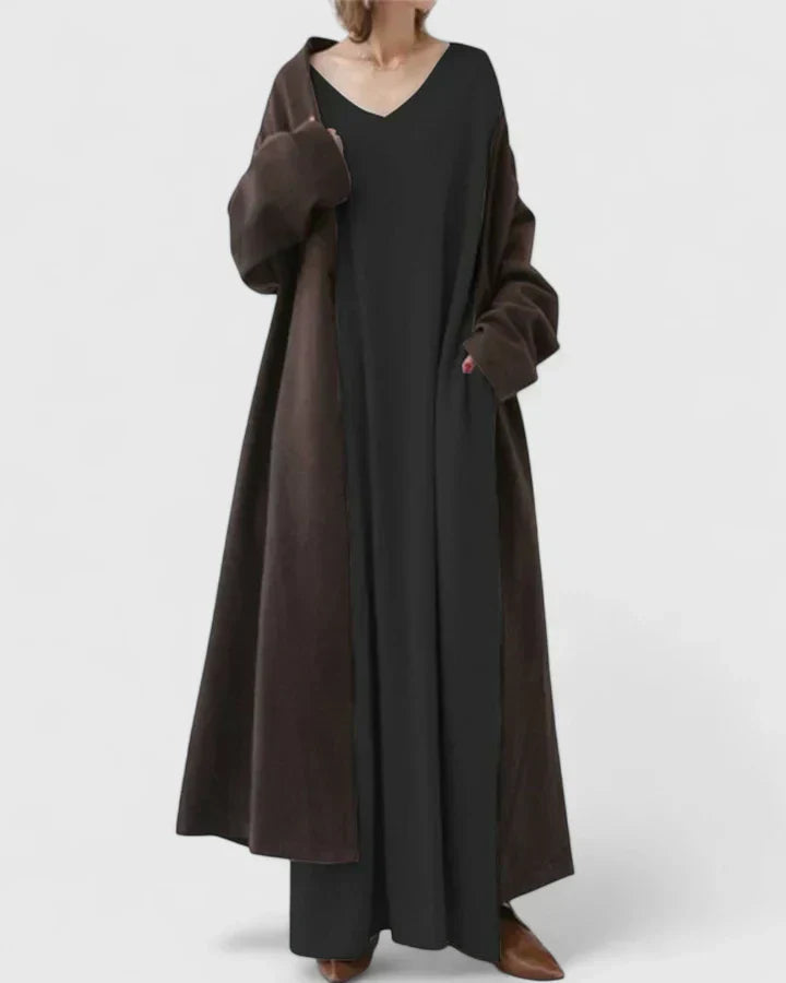 Gryelle | Raffiniertes Kleid für kältere Tage