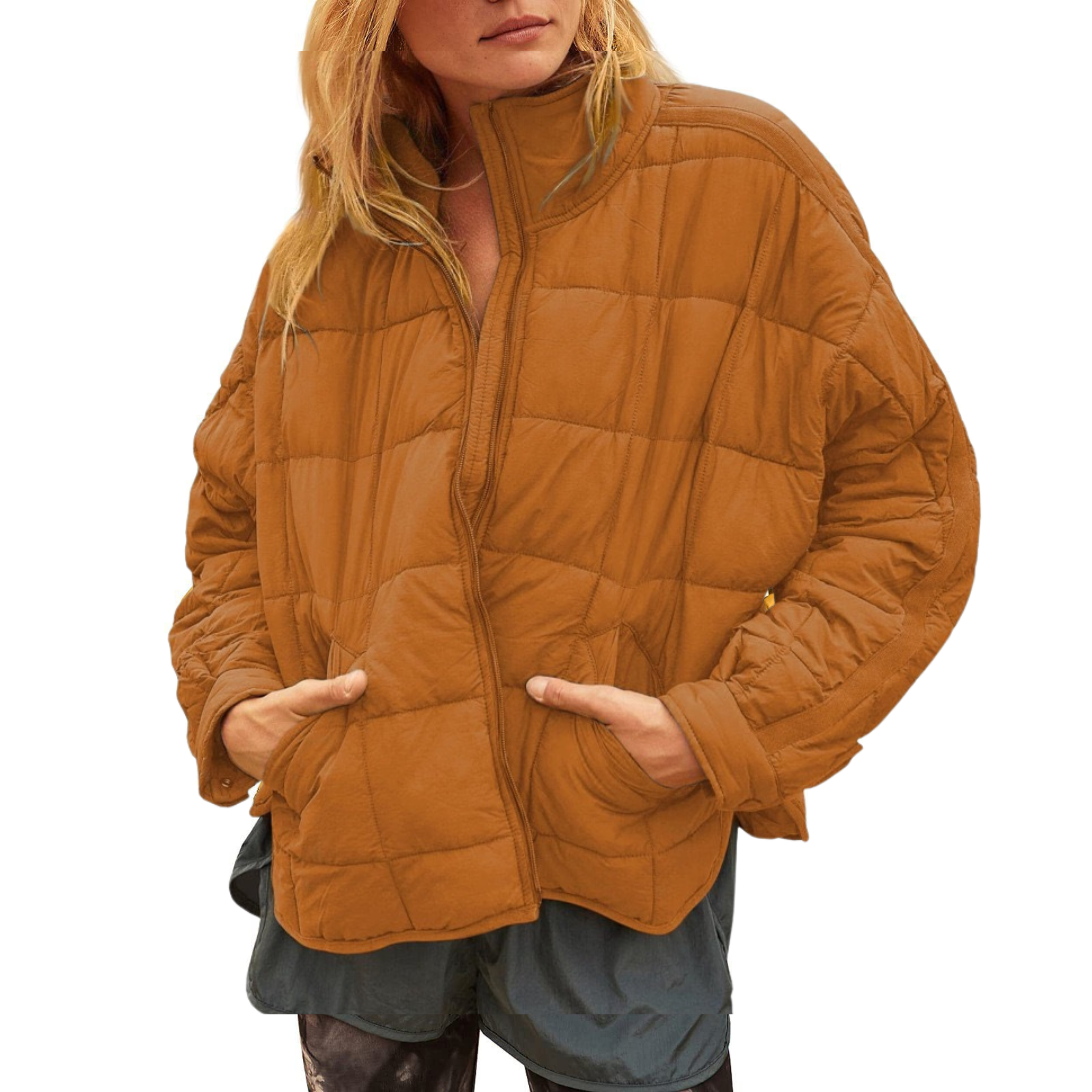April™ – Leichte Kompakte Daunenjacke mit Reißverschluss
