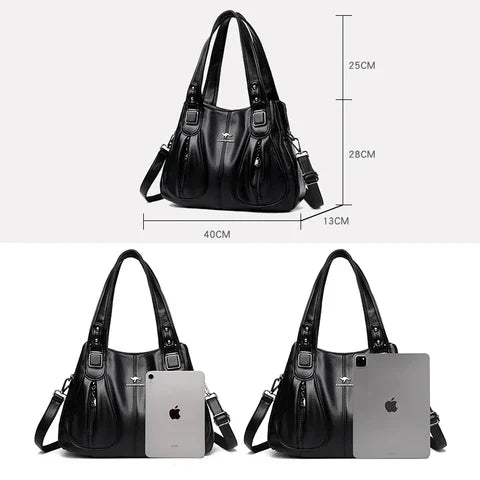 Mary Jane™ | Informelle Tasche aus veganem Leder