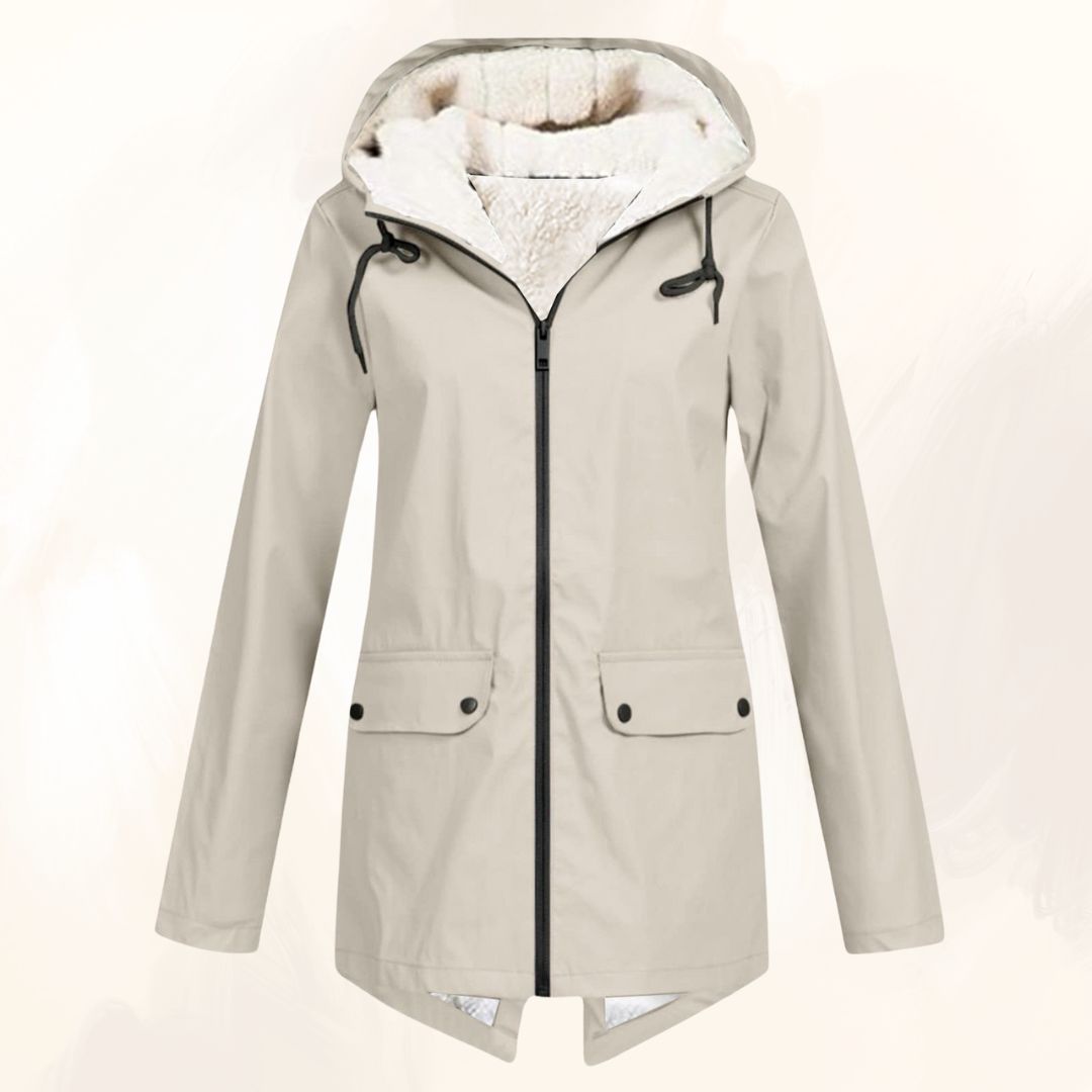 Diane | Verlängerte Winterjacke mit weichem Fell