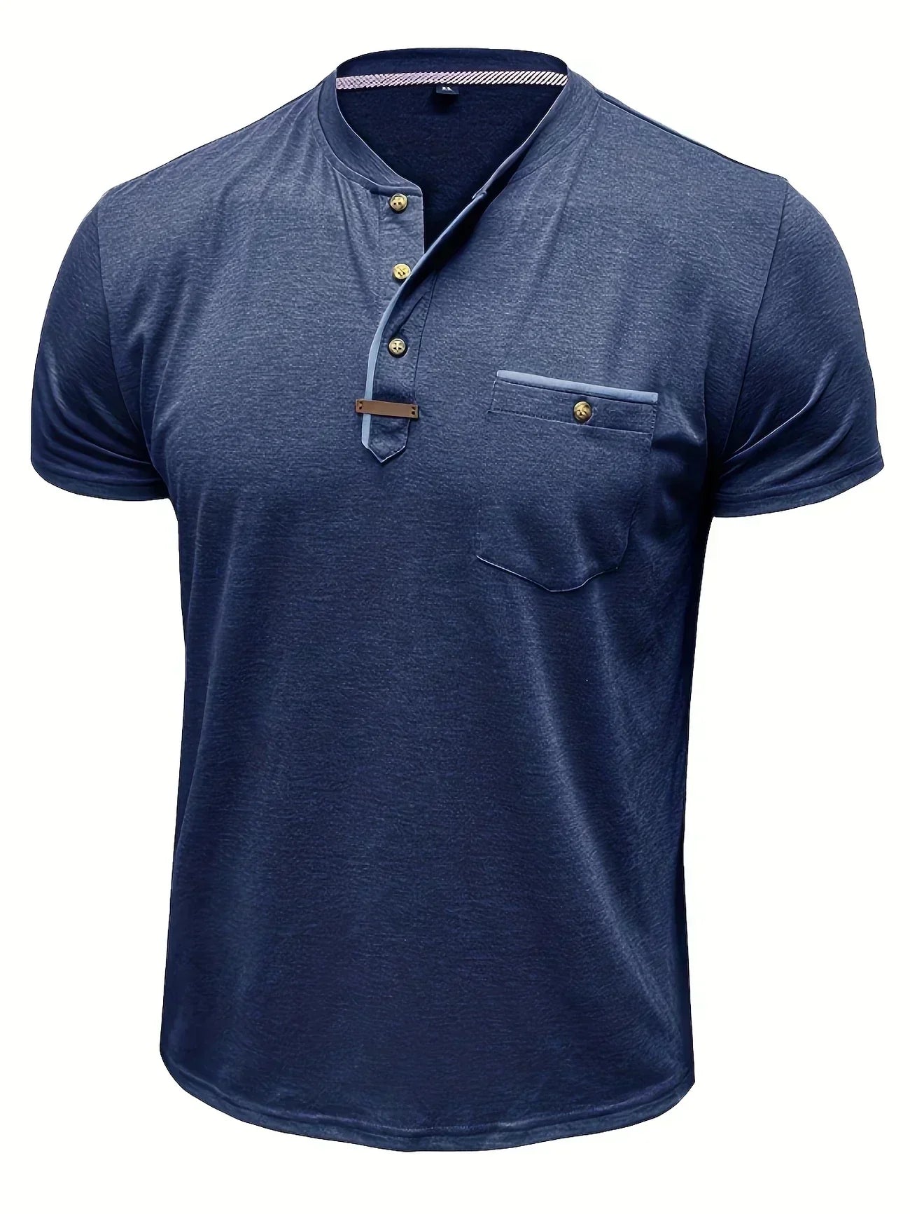 Savrani™ | Elegantes T-Shirt mit Rundhalsausschnitt und Tasche
