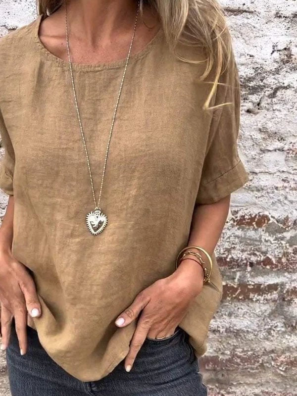 Casia | Minimalistische Lockere Bluse
