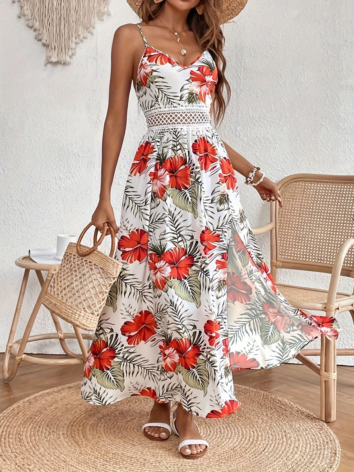 Kalina | Tropisches Maxikleid