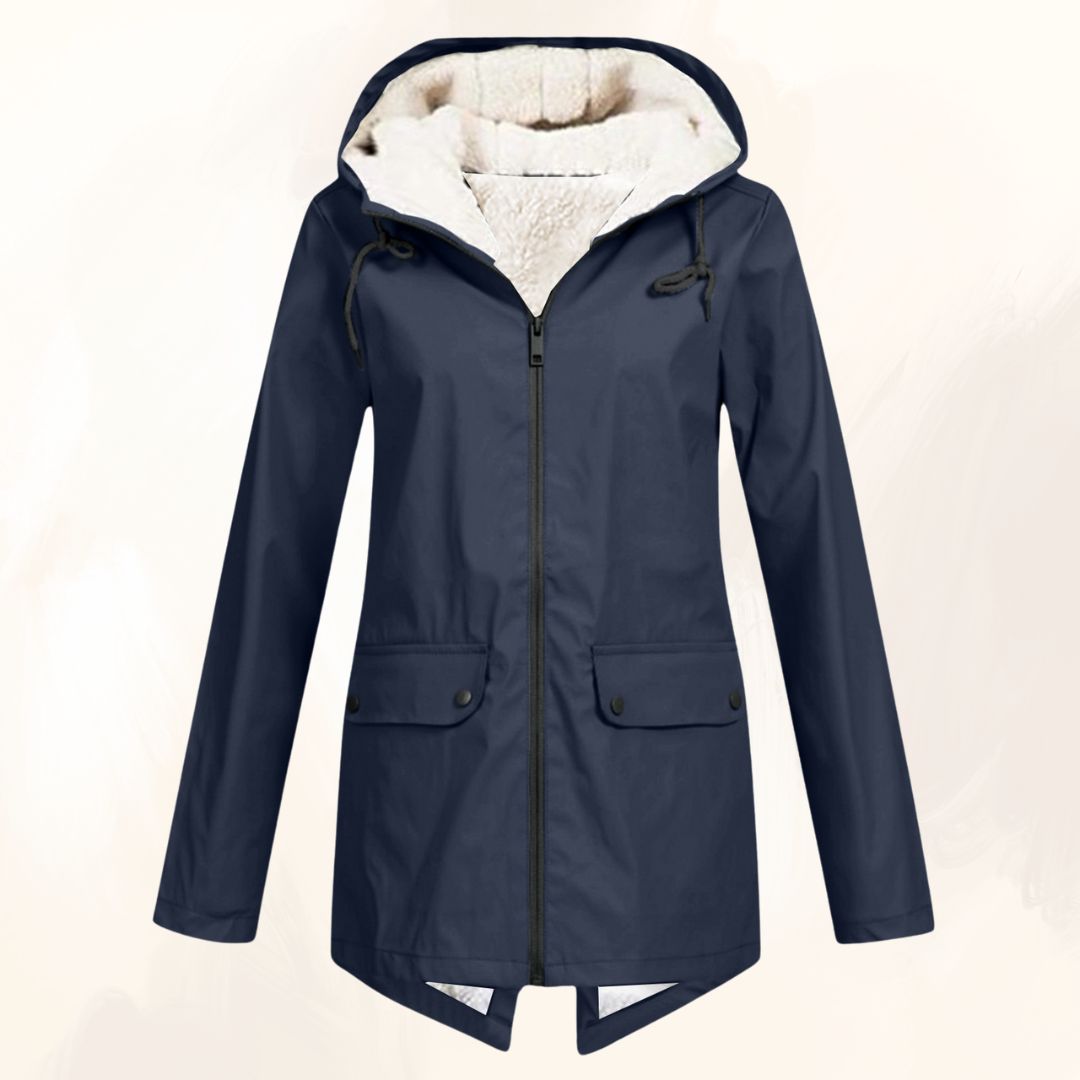 Diane | Verlängerte Winterjacke mit weichem Fell