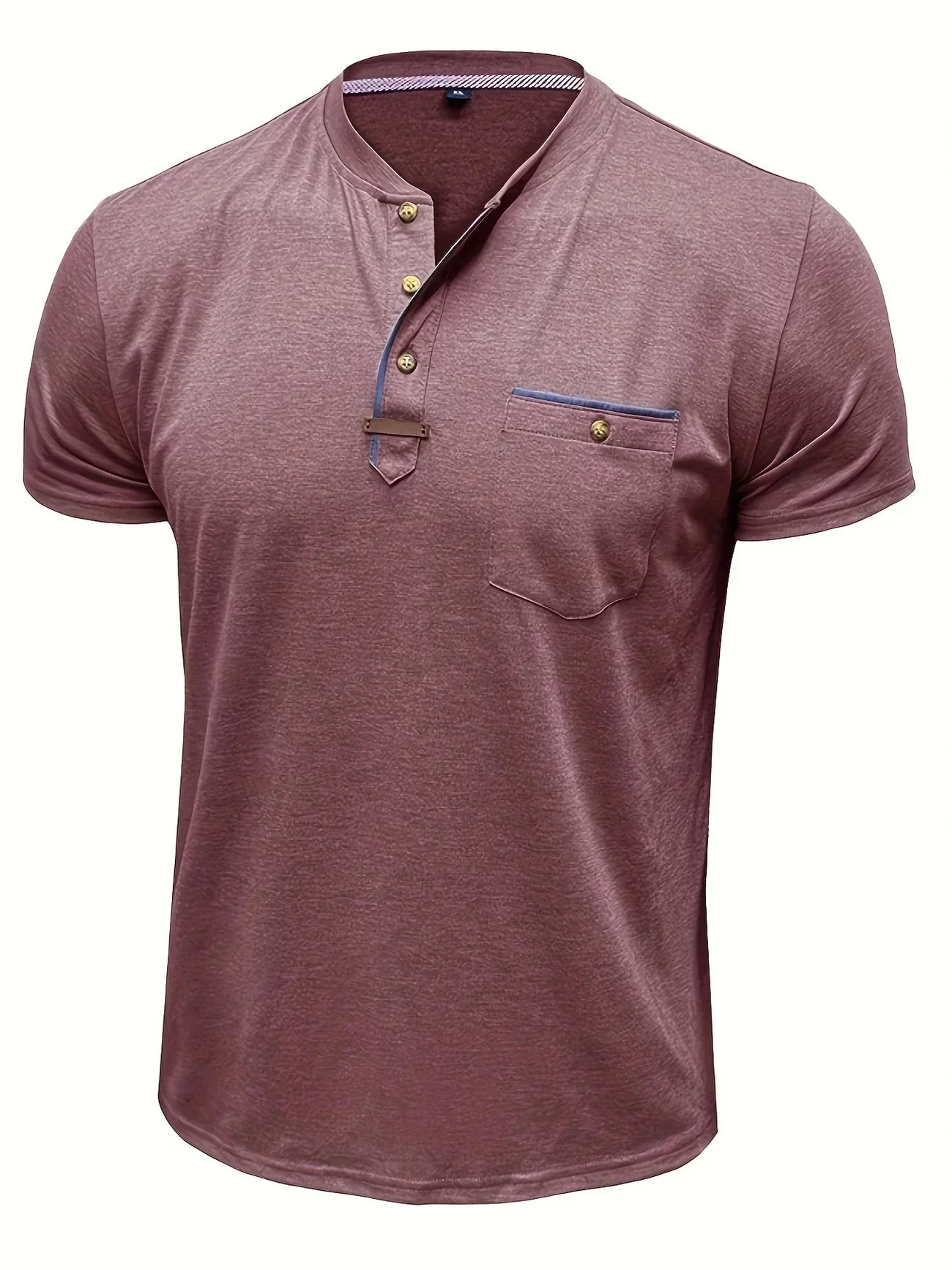 Savrani™ | Elegantes T-Shirt mit Rundhalsausschnitt und Tasche