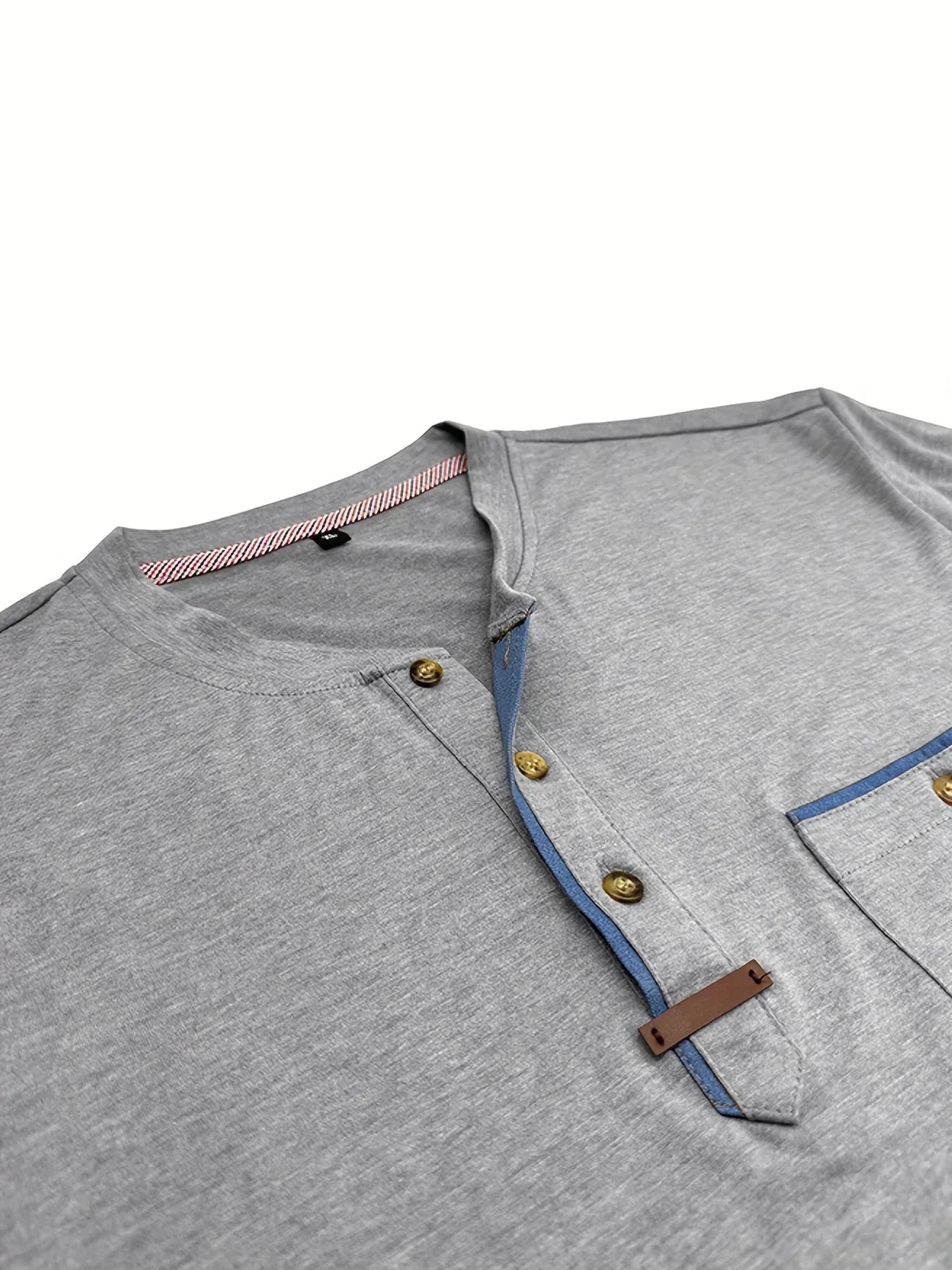 Savrani™ | Elegantes T-Shirt mit Rundhalsausschnitt und Tasche