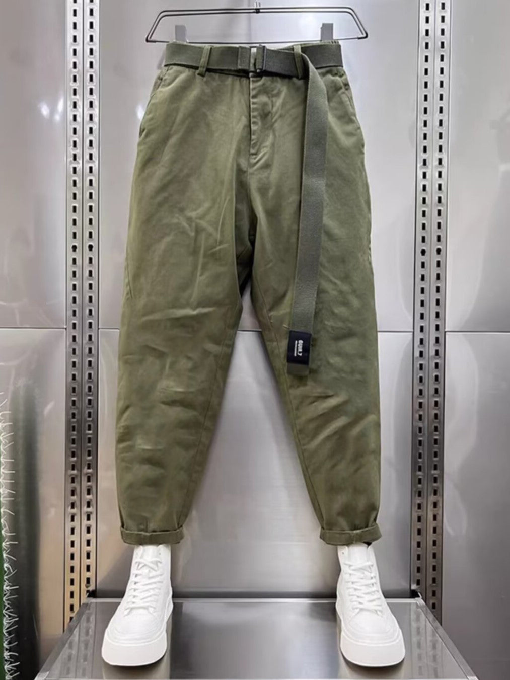 Laurent™ | Capri-Hose mit Gürtel