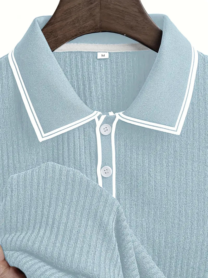 Savrani™ | Elegantes Polo mit kurzen Ärmeln