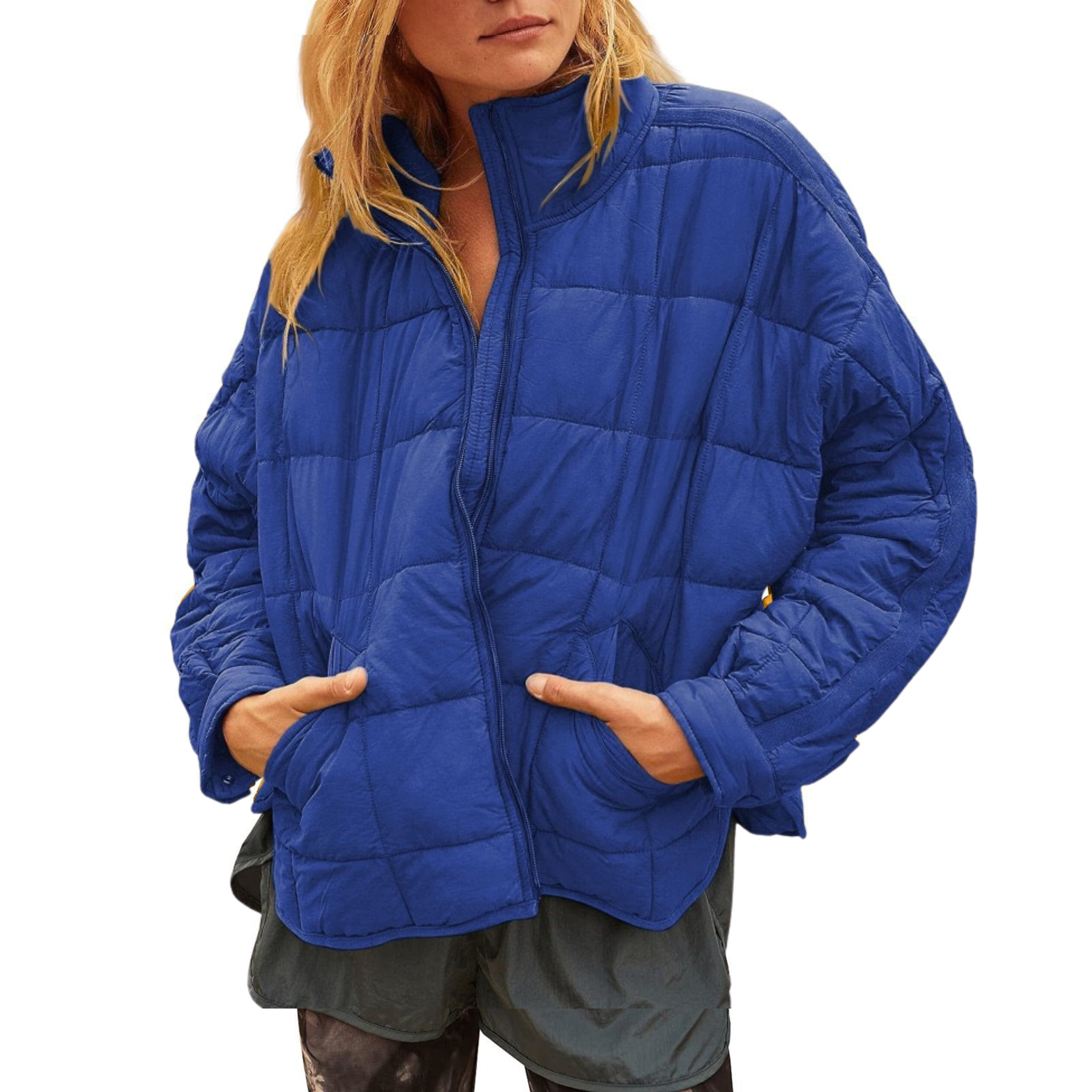 April™ – Leichte Kompakte Daunenjacke mit Reißverschluss