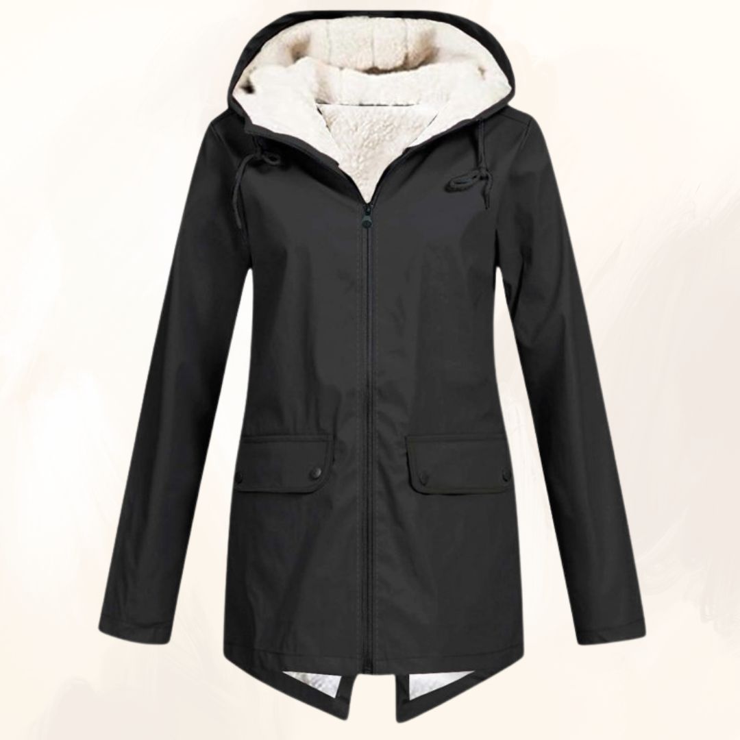 Diane | Verlängerte Winterjacke mit weichem Fell
