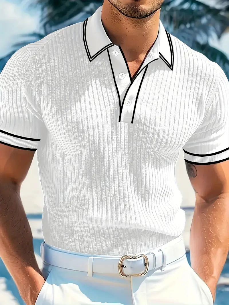 Savrani™ | Elegantes Polo mit kurzen Ärmeln