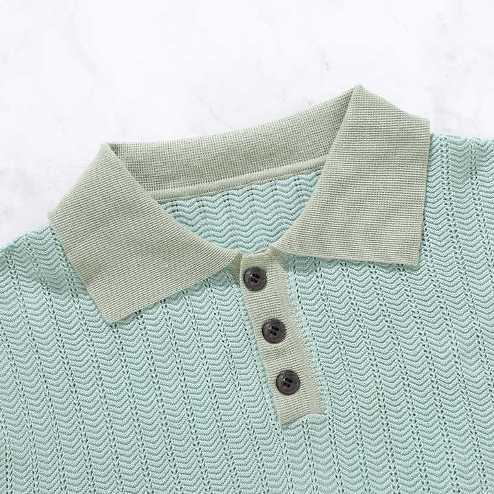 Savrani™ | Polo aus Strick.