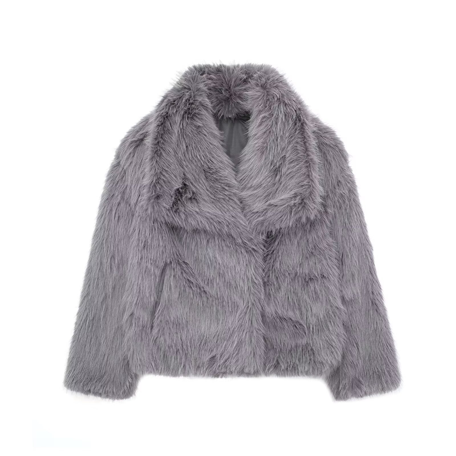 Alena | Elegante Jacke aus Kunstfell