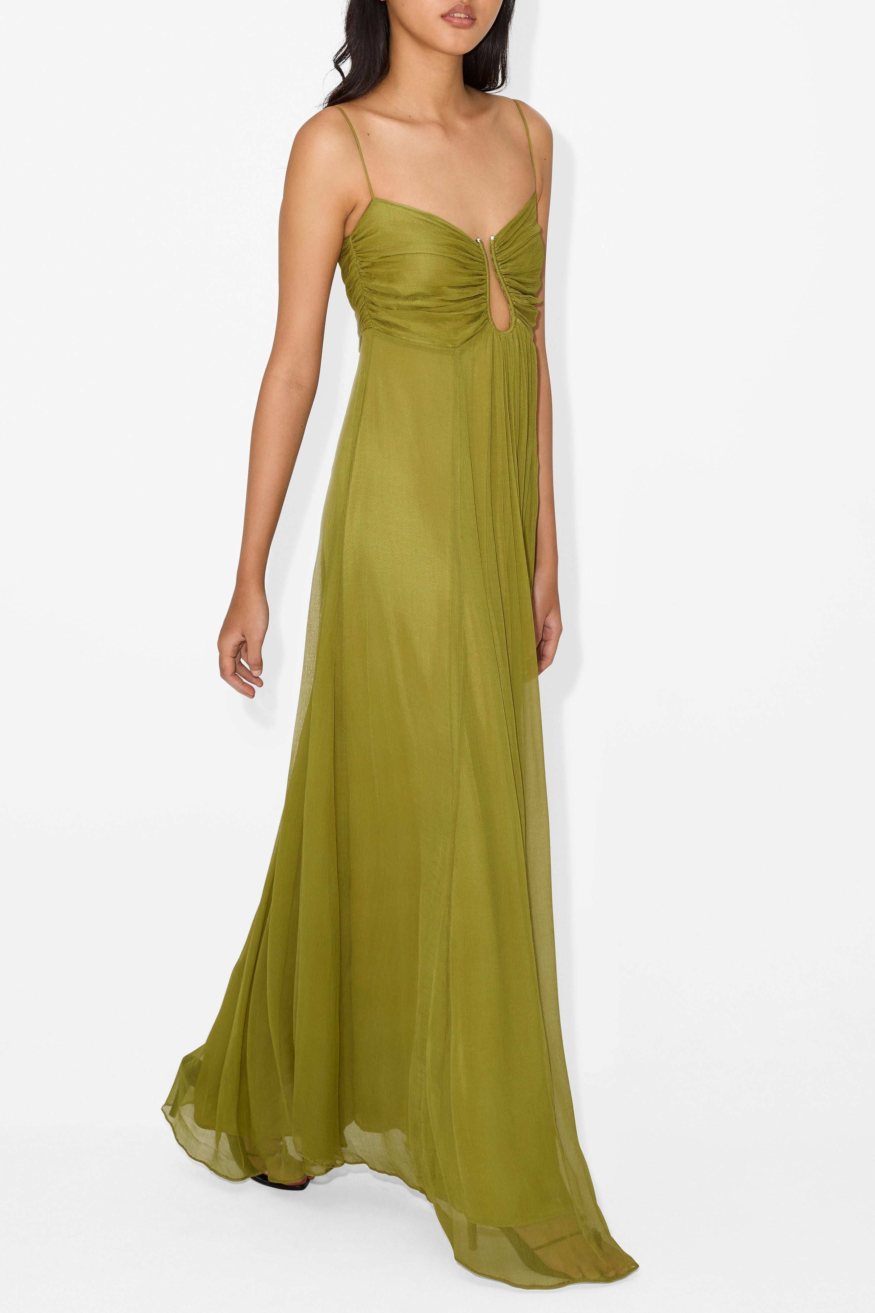 Eden™ | Weiches, lockeres Maxikleid mit Drapierung