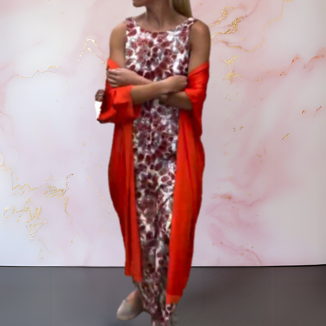 Melanie | Elegantes Kleid mit Weste