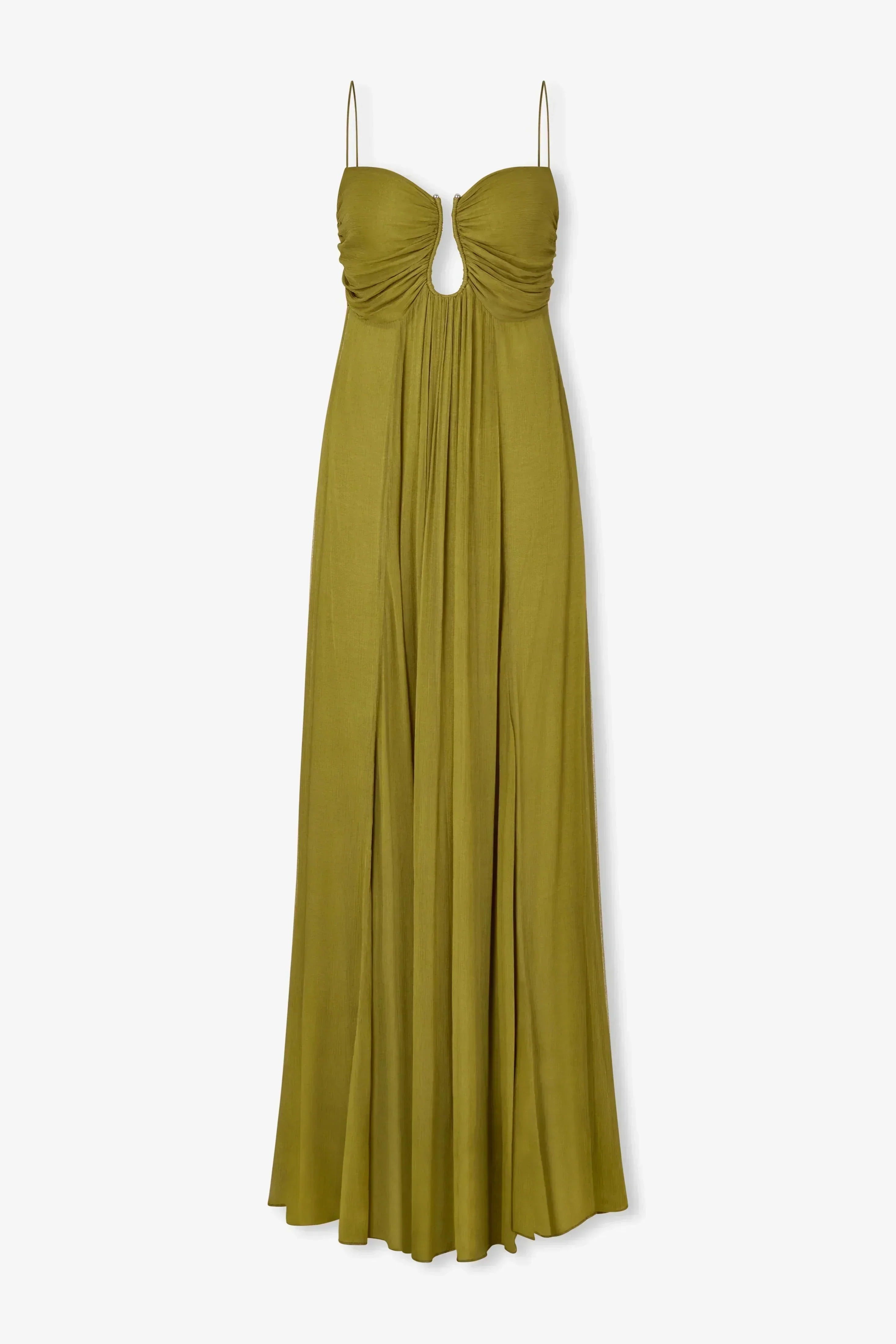 Eden™ | Weiches, lockeres Maxikleid mit Drapierung