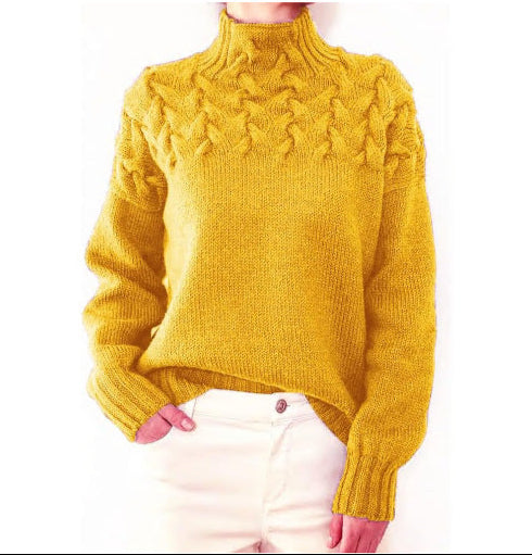 Bridget | Kaschmirpullover mit Rollkragen