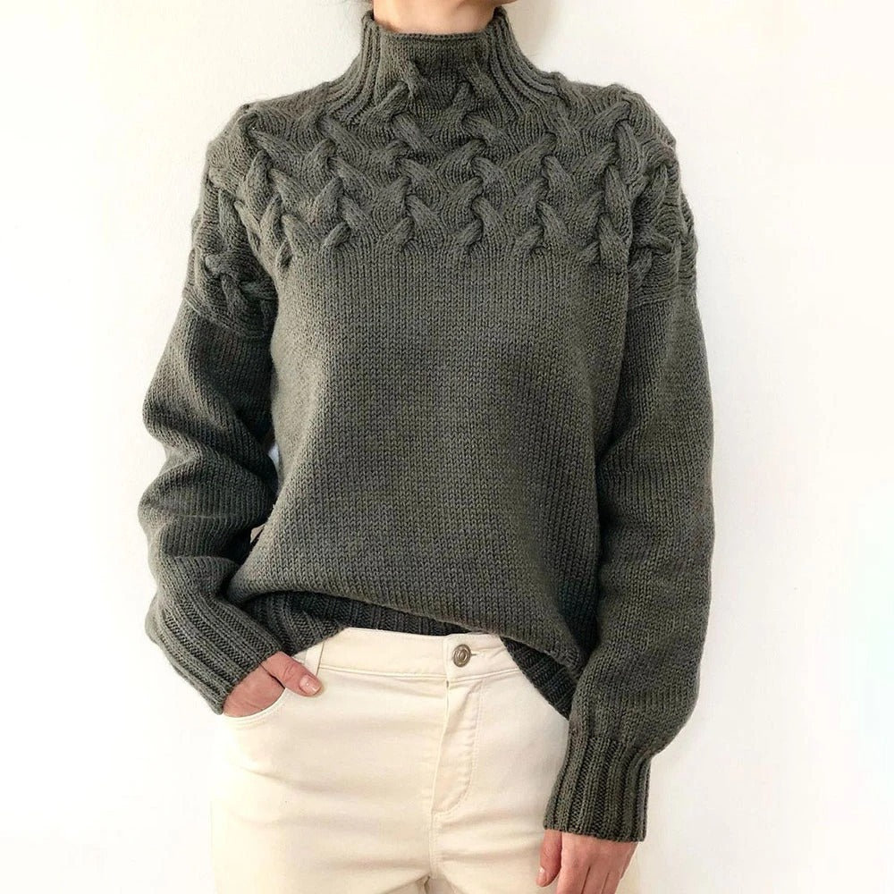 Bridget | Kaschmirpullover mit Rollkragen