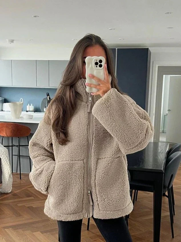 Anastazja | Weiche warme Winterjacke