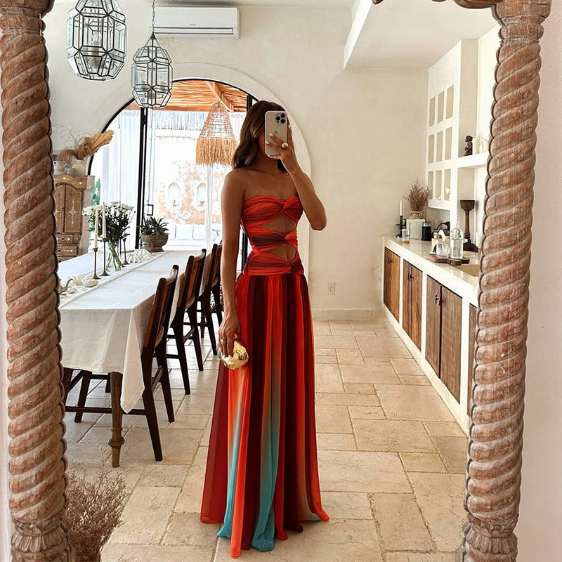 Laney | Maxikleid Ohne Träger