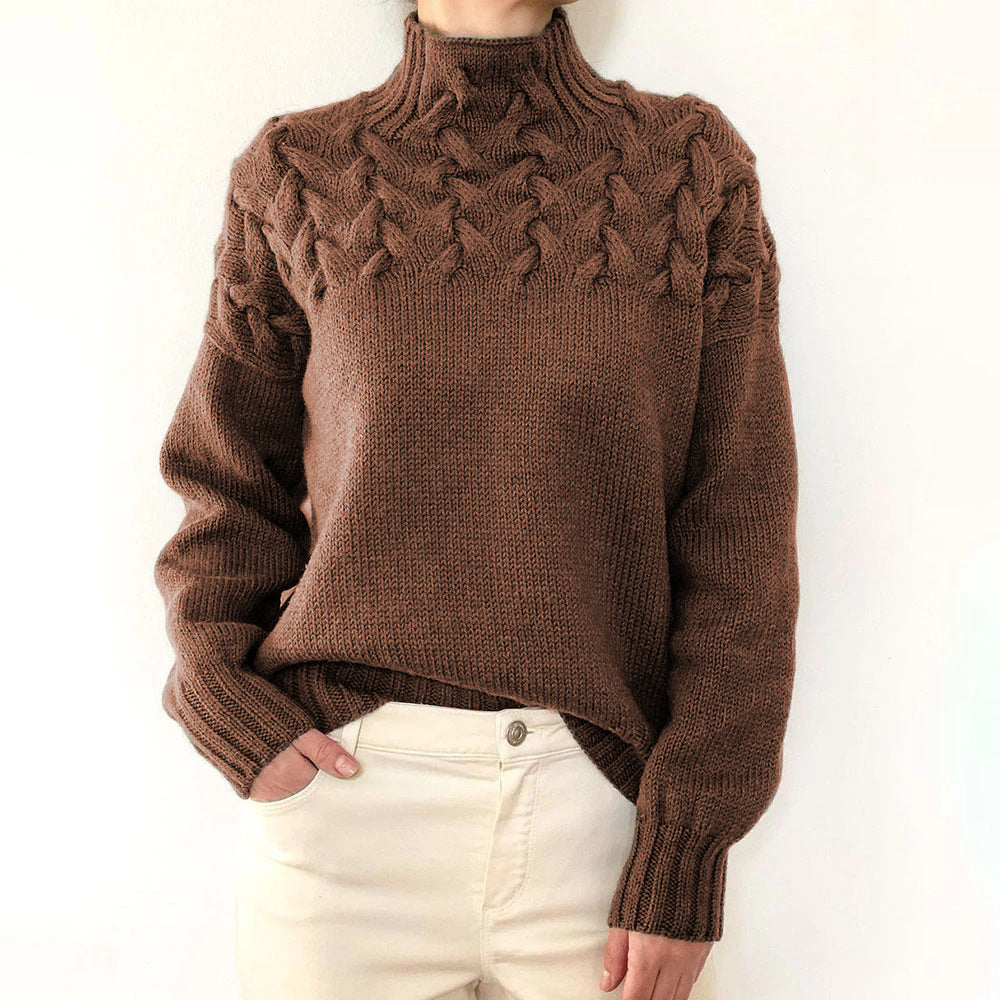 Bridget | Kaschmirpullover mit Rollkragen