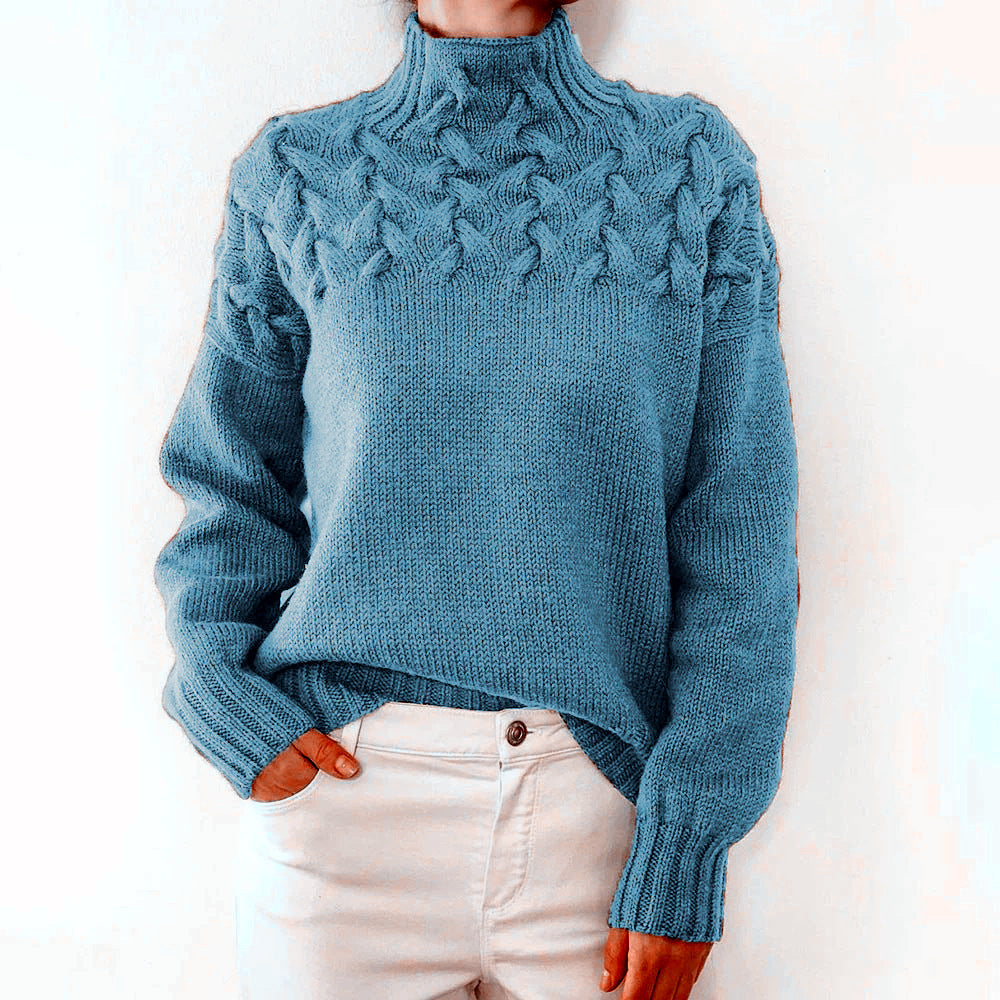 Bridget | Kaschmirpullover mit Rollkragen