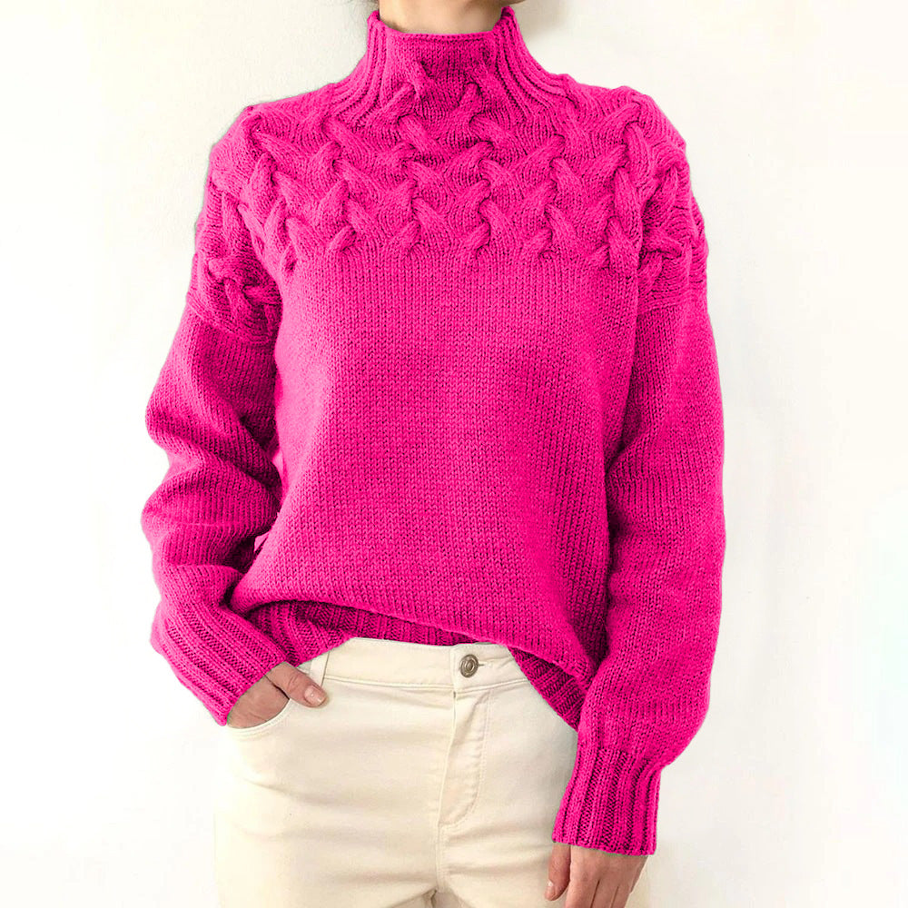 Bridget | Kaschmirpullover mit Rollkragen