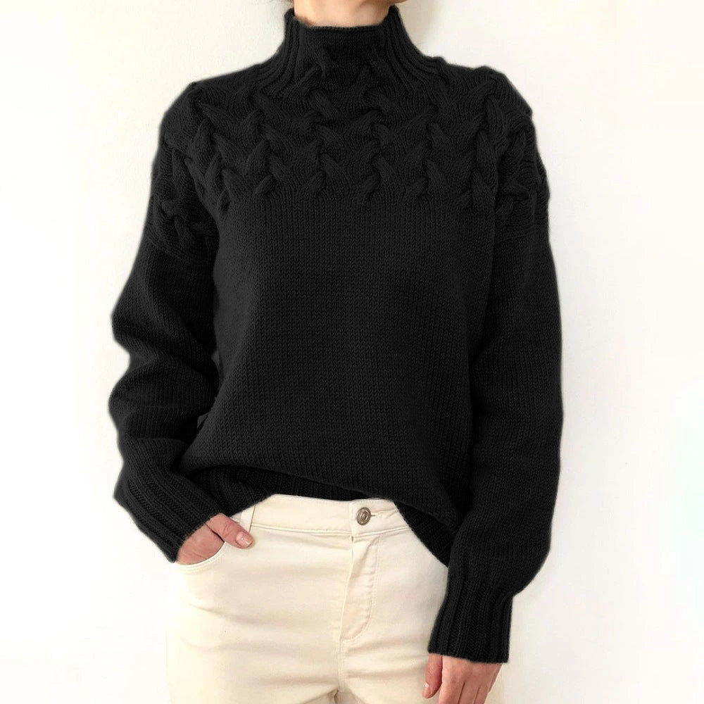 Bridget | Kaschmirpullover mit Rollkragen