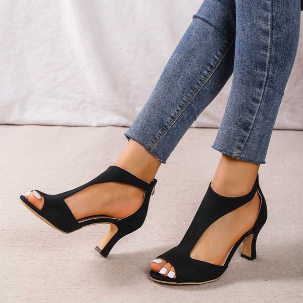 Heidrun™ - Orthopädische Sandalen mit Absatz