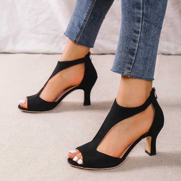 Heidrun™ - Orthopädische Sandalen mit Absatz