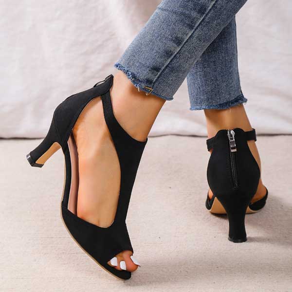 Heidrun™ - Orthopädische Sandalen mit Absatz
