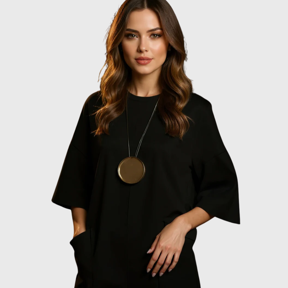 Kasia | Eleganter Jumpsuit mit Kurzarm