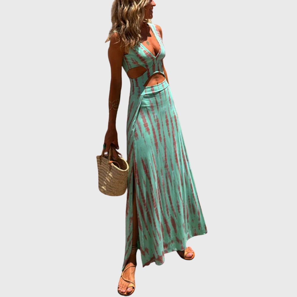 Sommerkleid mit Spaghettiträgern