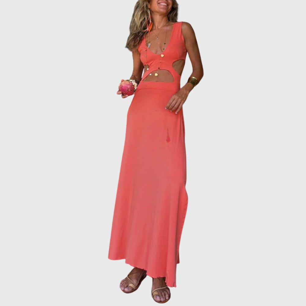 Sommerkleid mit Spaghettiträgern