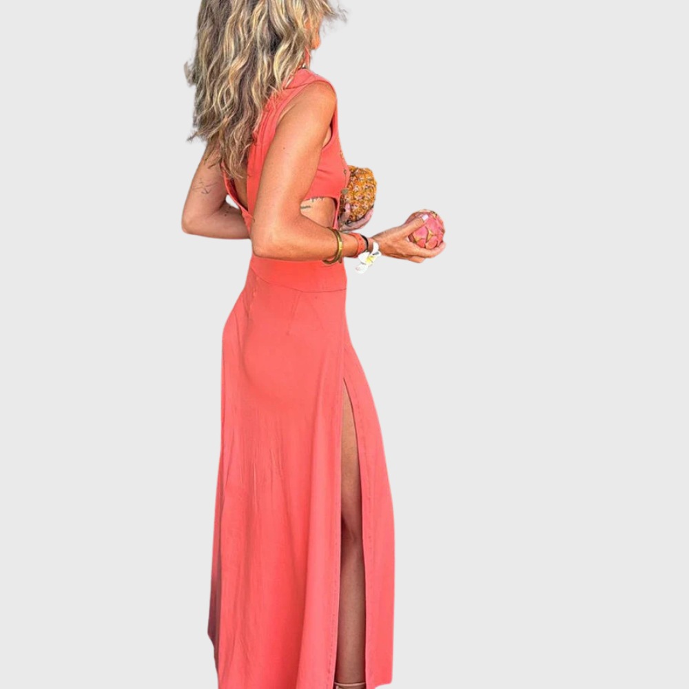 Sommerkleid mit Spaghettiträgern