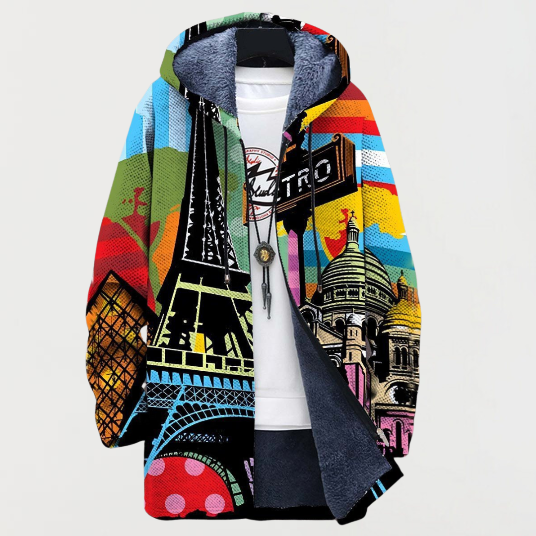Paris | Hoodie mit Stadtansicht