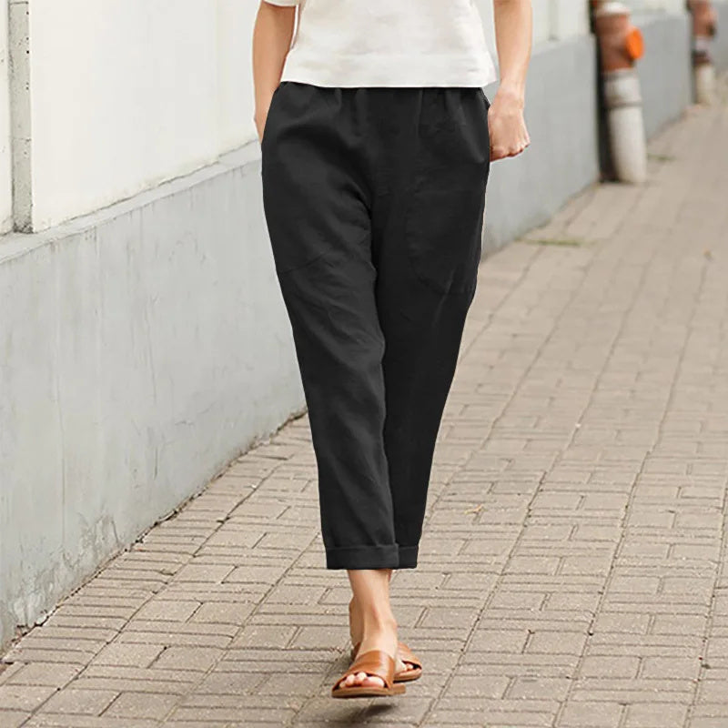 Crissa™ | Weite Hose mit Taschen