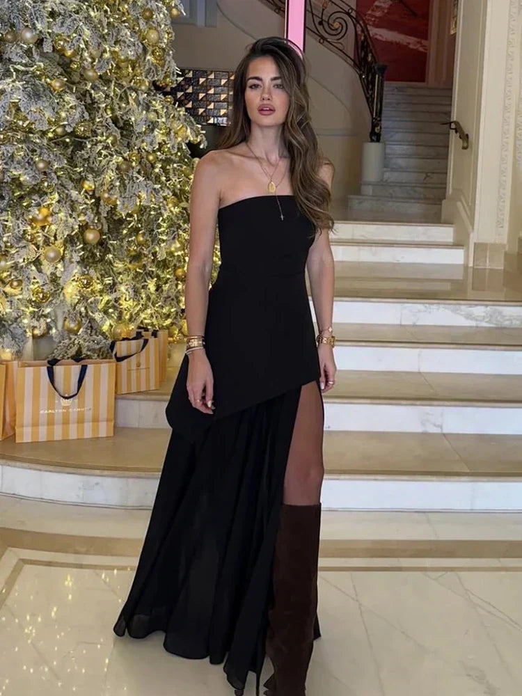 Georgia | Elegantes Kleid im Niedrigen Stil