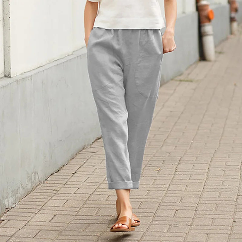 Crissa™ | Weite Hose mit Taschen