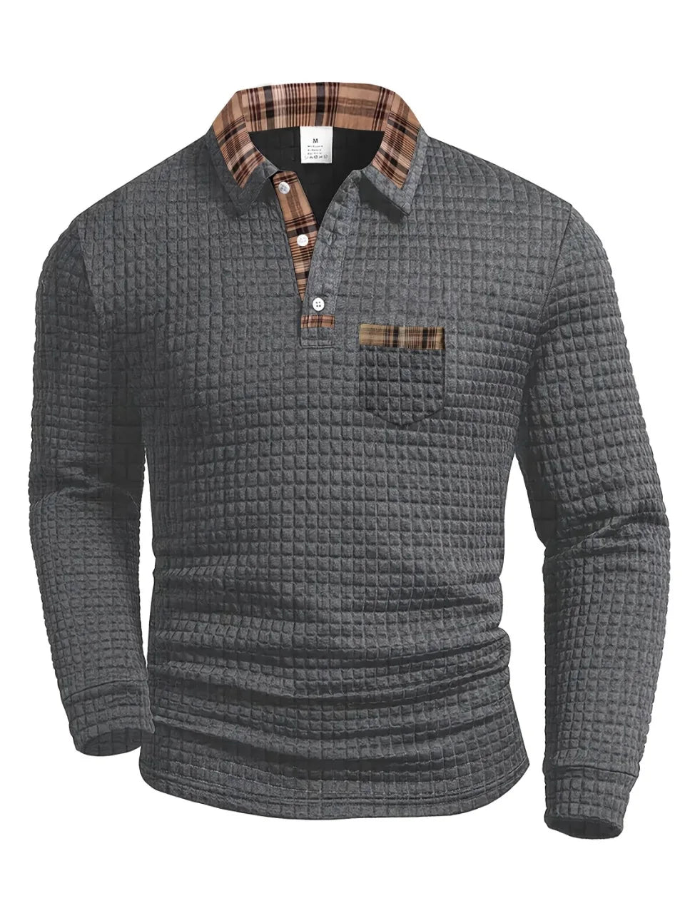 Jakub™ | Polo-Shirt im Karomuster