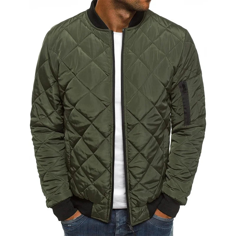 Colby | PREMIUM CASUAL JACKE MIT DIAMANTMUSTER