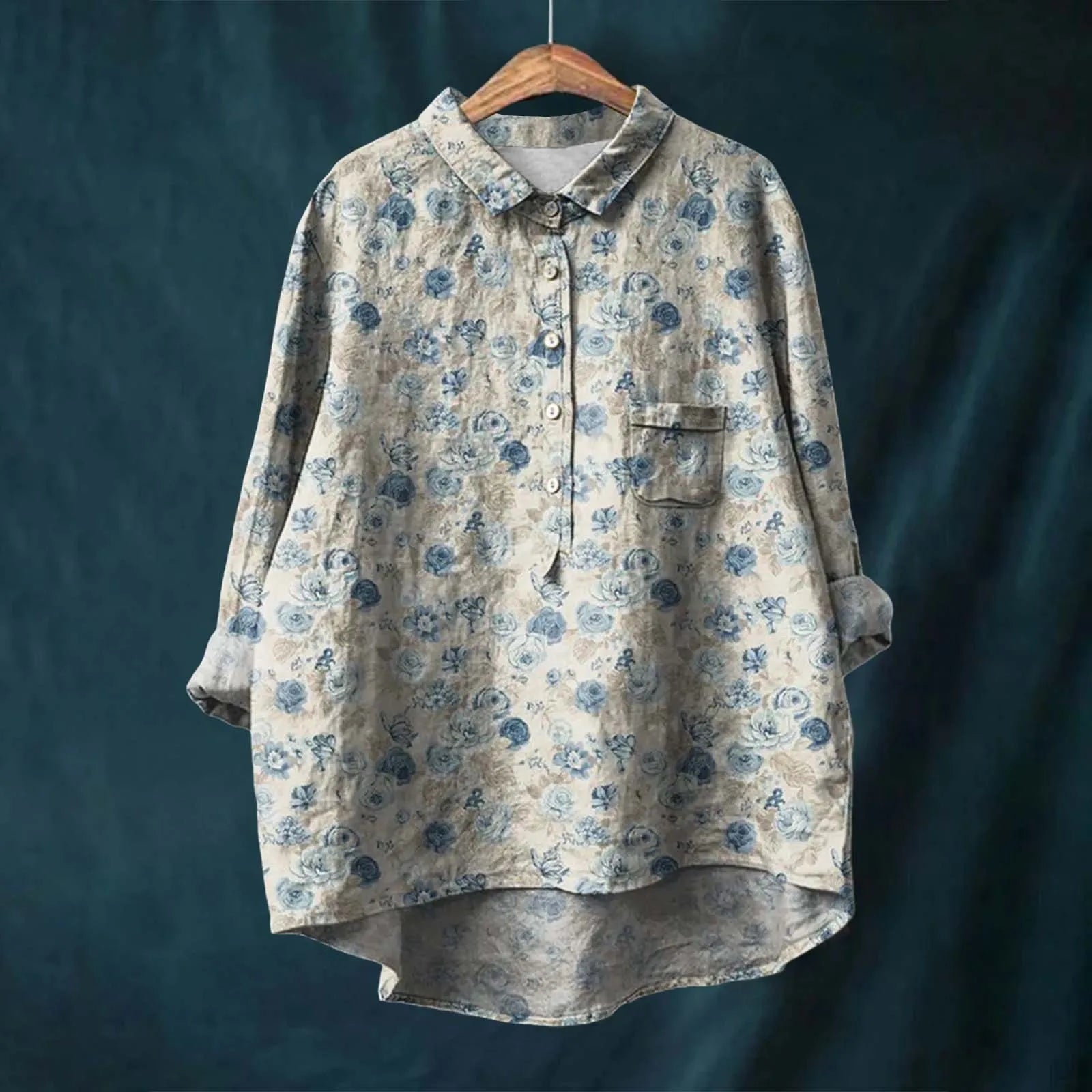 Natasha | Elegante Blumenbluse
