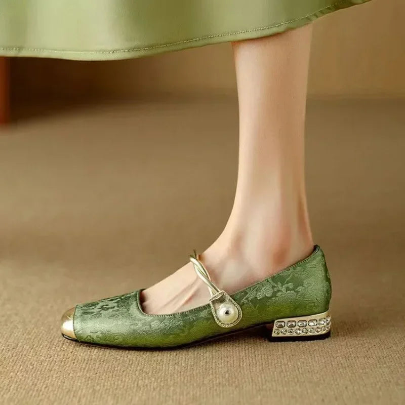 Cecilia™ | Perlen Ballerinas Mary Jane