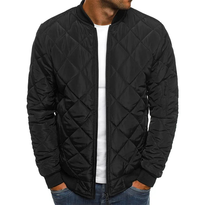 Colby | PREMIUM CASUAL JACKE MIT DIAMANTMUSTER
