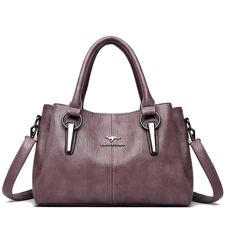 Mary Jane™ | Schultertasche aus weichem Leder