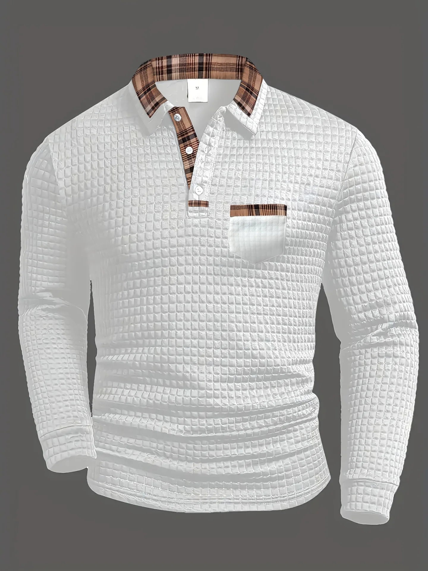 Jakub™ | Polo-Shirt im Karomuster
