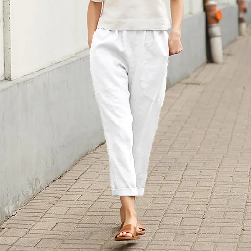 Crissa™ | Weite Hose mit Taschen