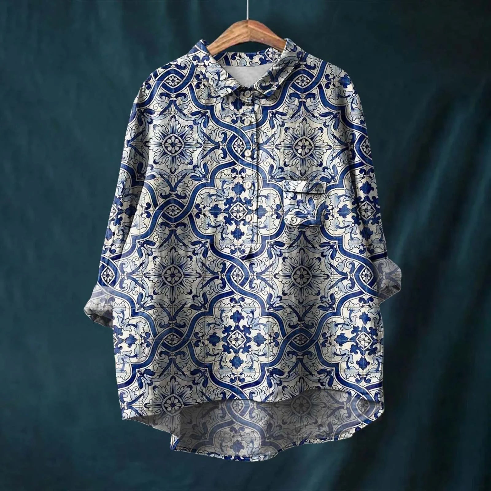 Natasha | Elegante Blumenbluse