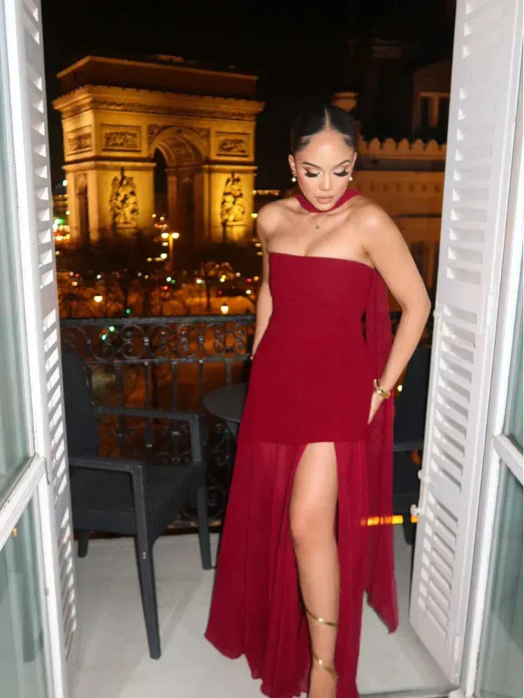Georgia | Elegantes Kleid im Niedrigen Stil